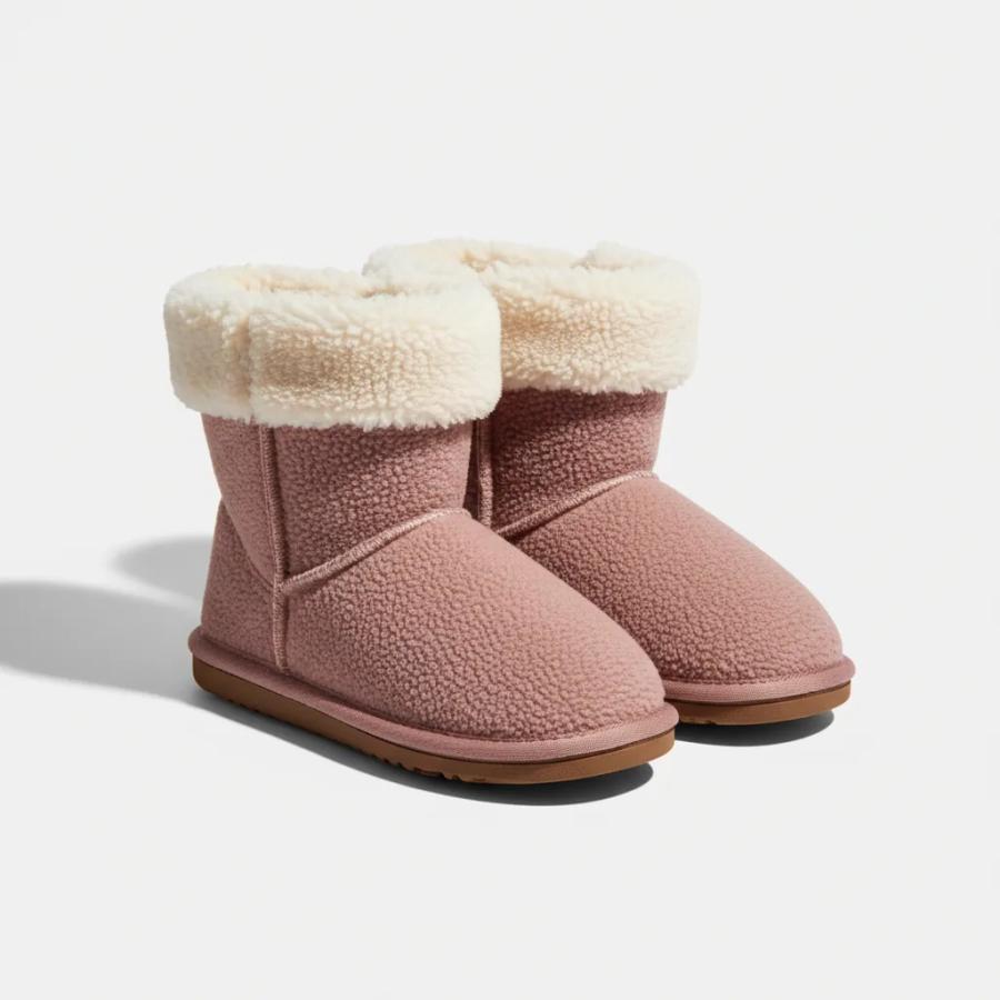 Pantufa Bota Cano Médio com Solado Antiderrapante - 2