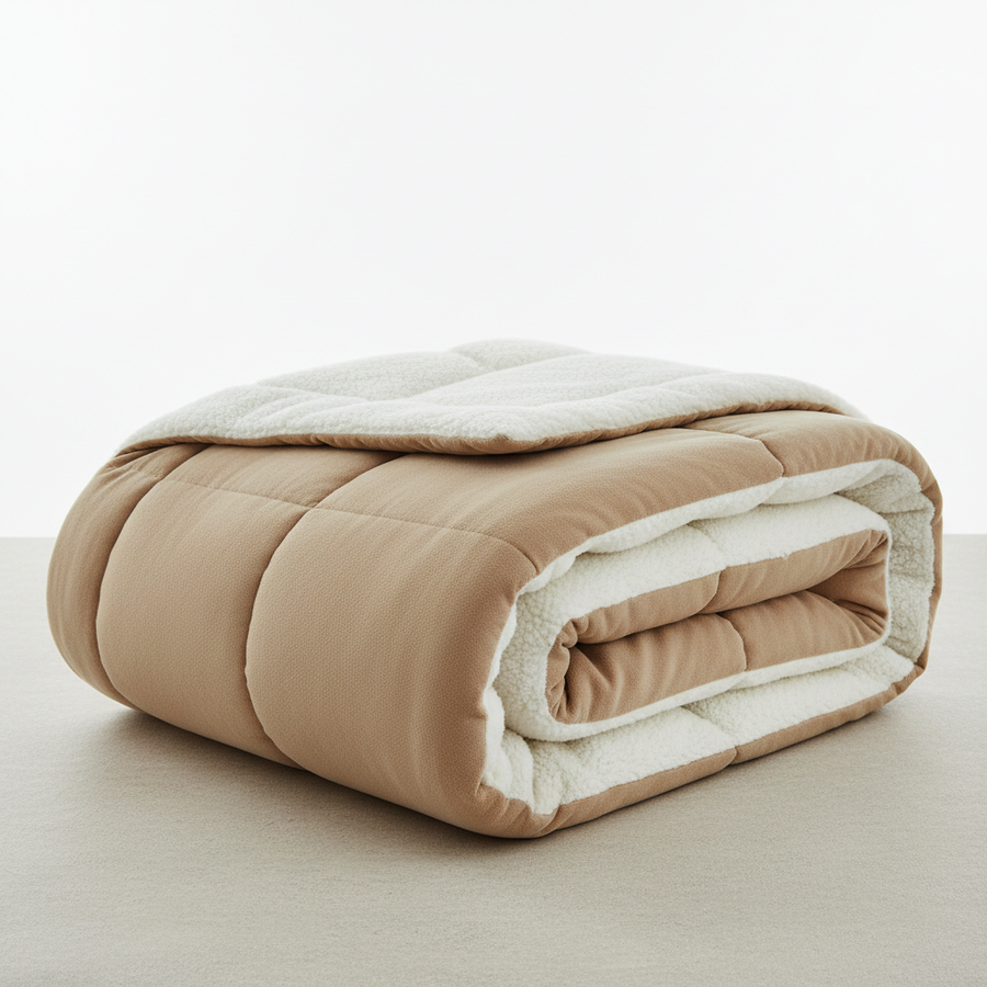Coberdrom Queen Sherpa - Dupla Face - 2,40m x 2,20m 5