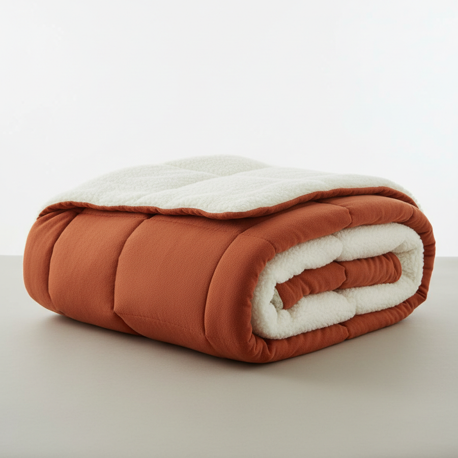 Coberdrom Queen Sherpa - Dupla Face - 2,40m x 2,20m 8