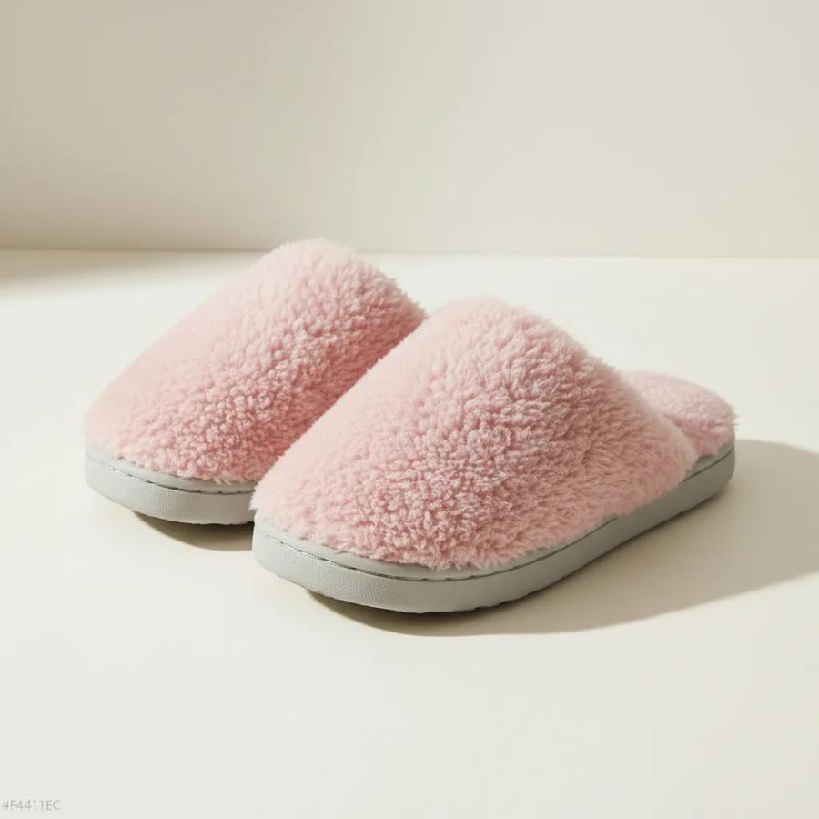 Pantufa Unissex Adulta Pelúcia Confortável com Solado Mais Grosso