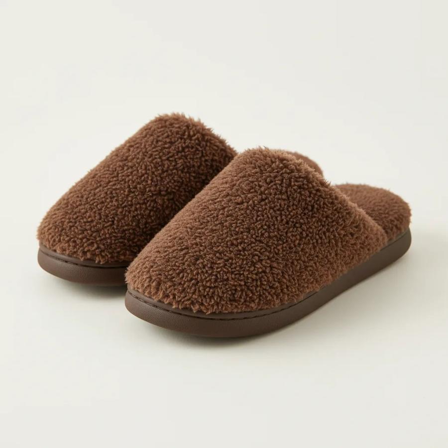Pantufa Unissex Adulta Pelúcia Confortável com Solado Mais Grosso - 4